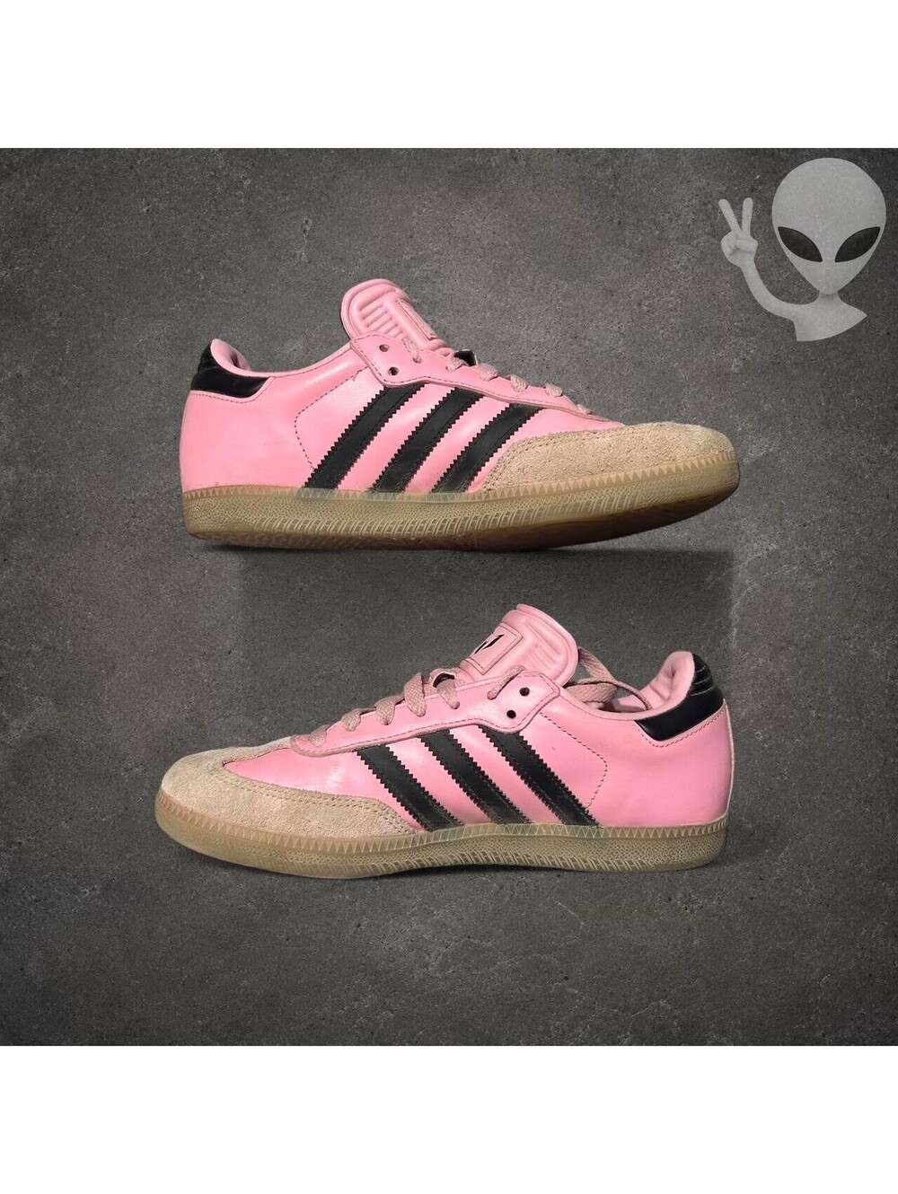 Adidas Samba Messi Inter Miami Home Pink Black Gum Shoes Mens US 5.5 IH8158 - Picture 3 of 7